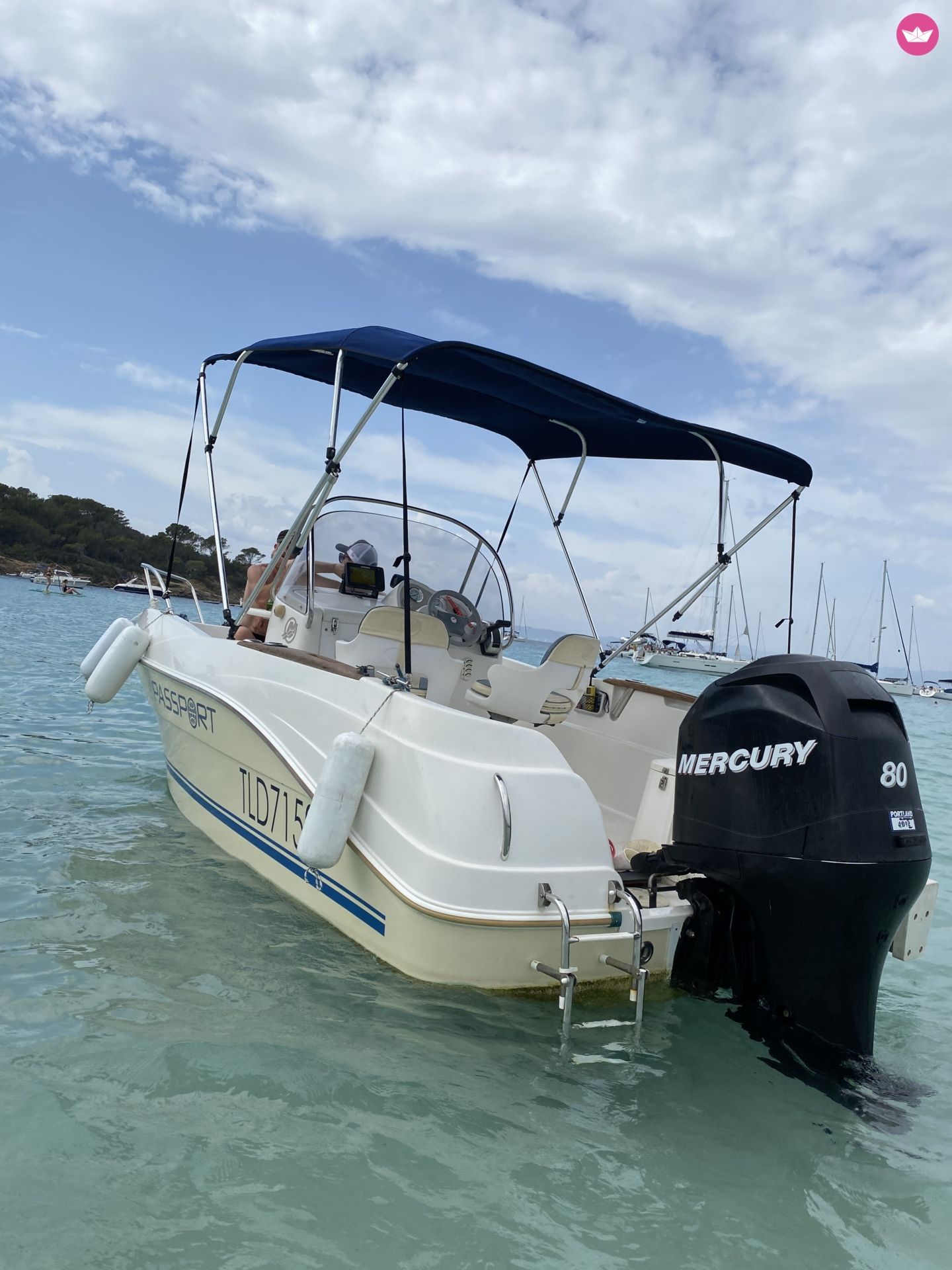 Bateau à moteur Quicksilver Sunshine 80cv 4
