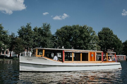 Rental Motorboat Salonboot Marjet Amsterdam