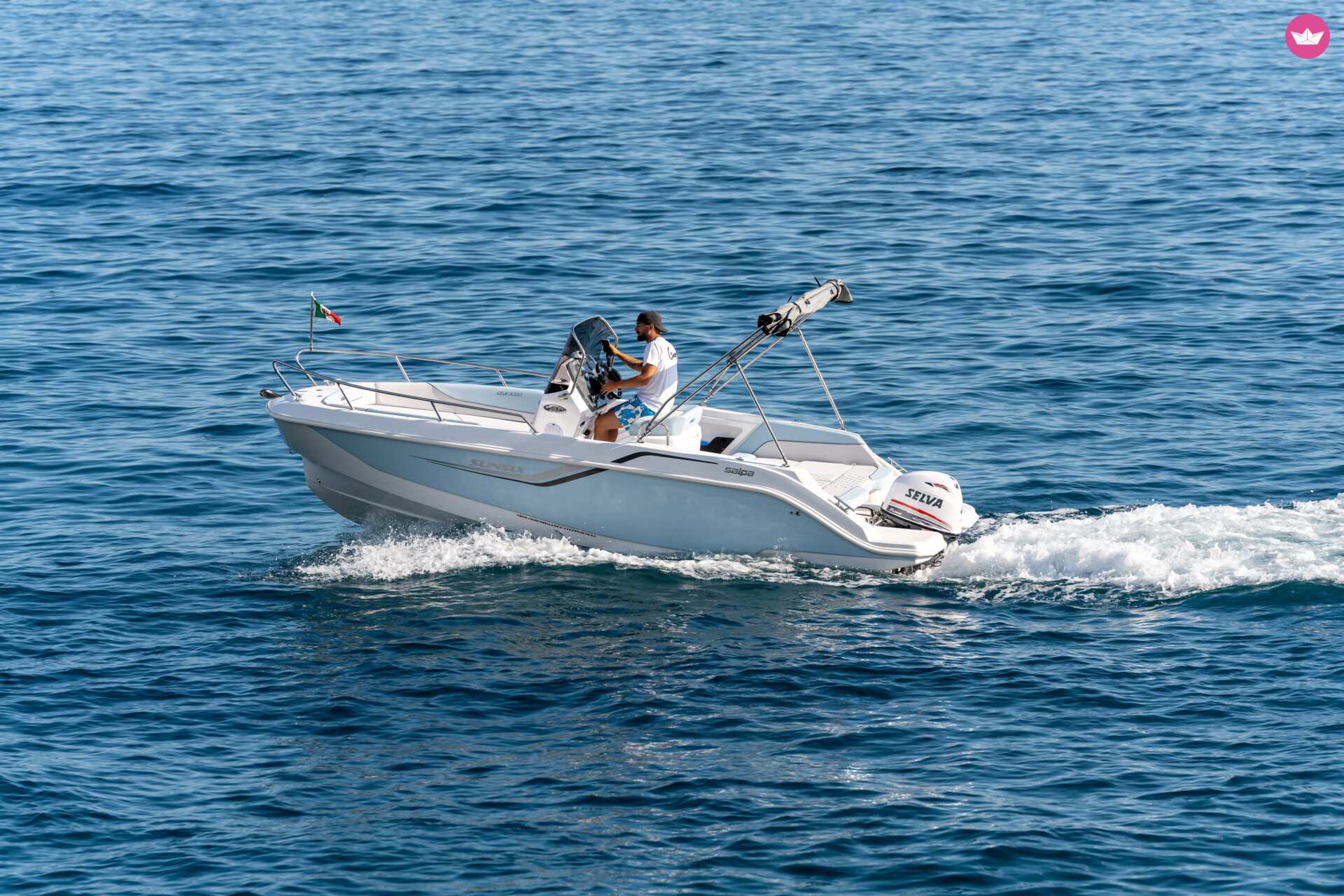 Bateau sans permis Salpa SUNSIX 40cv 4