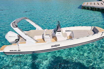 Charter RIB Salpa Soleil 26 Porto-Vecchio