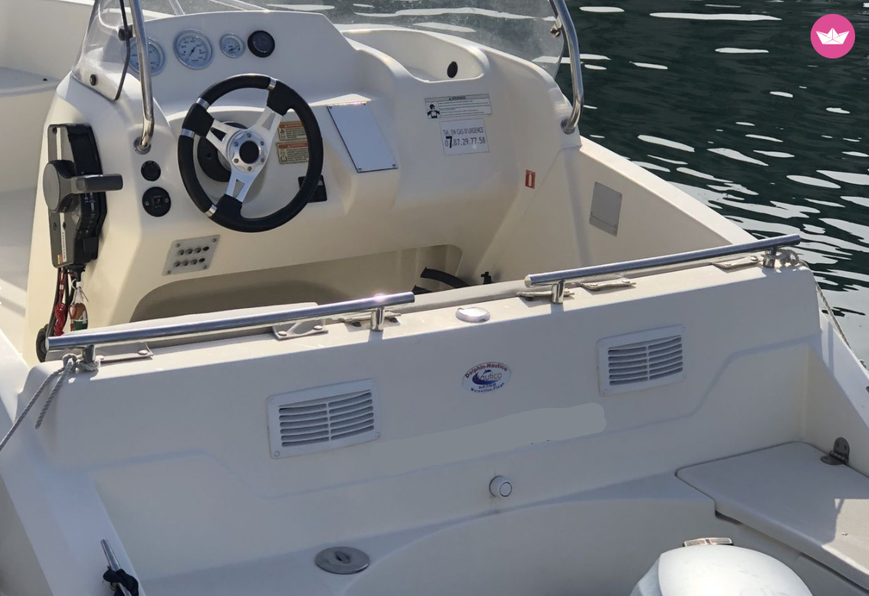 Bateau sans permis  QUICKSILVER ACTIVE 455 OPEN 6cv 2