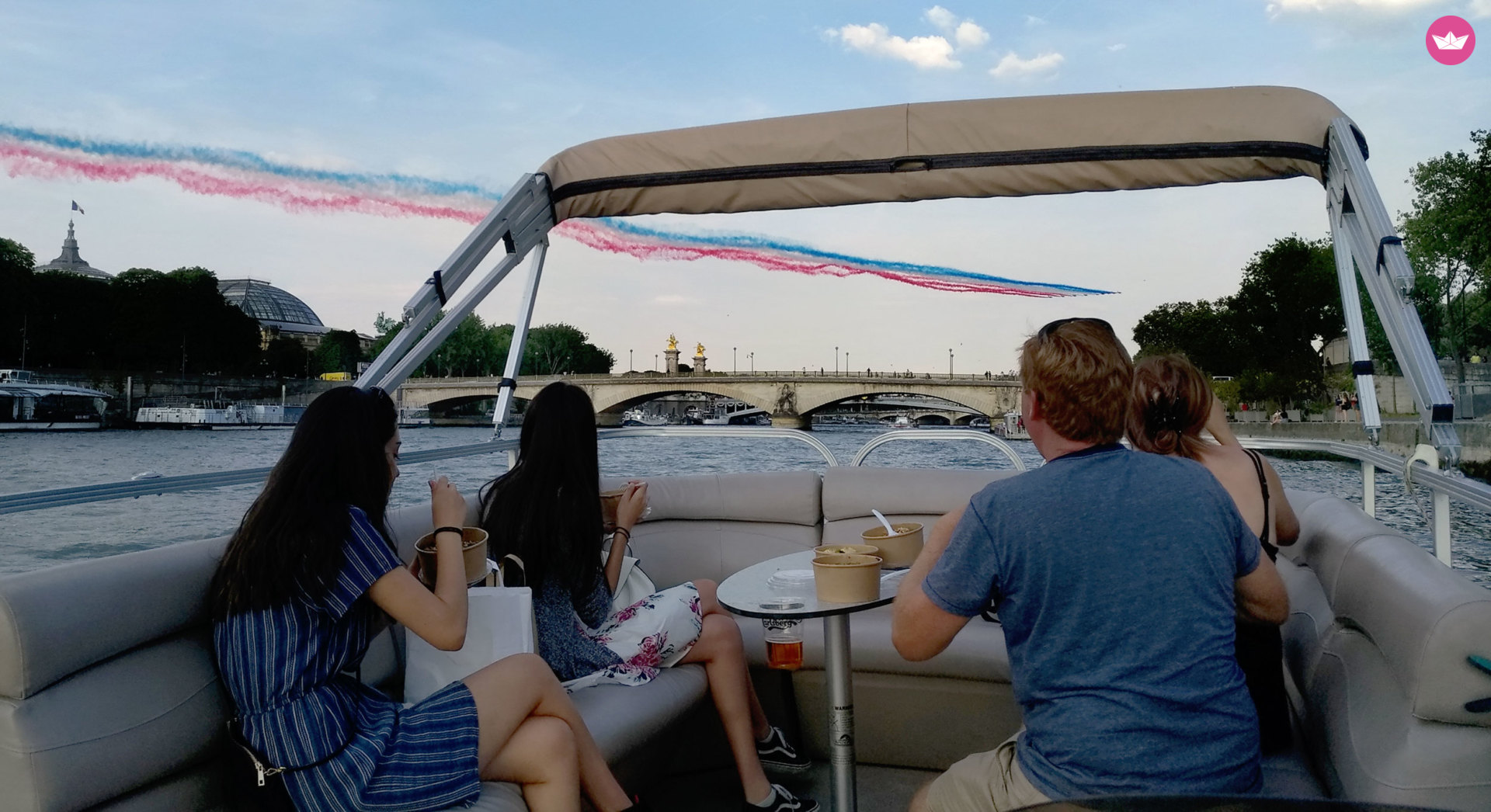 Bateau à moteur Suntracker Party Barge 24 feet 150cv 4