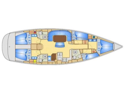 Sailboat Bavaria Bavaria Cruiser 50 Boat design plan