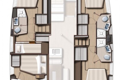 Hire Catamaran Bali - Catana 4.6 Turgutreis