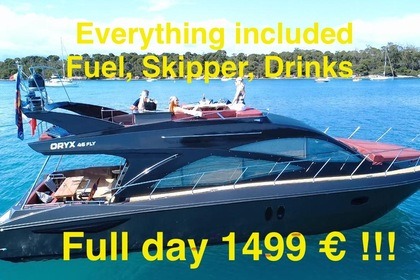 Verhuur Motorboot Gulf Craft Oryx 46 Fly Cannes