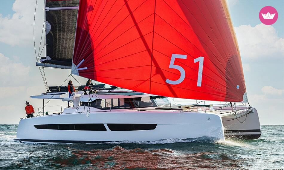 Catamaran Fountaine Pajot Aura 51 16m 2