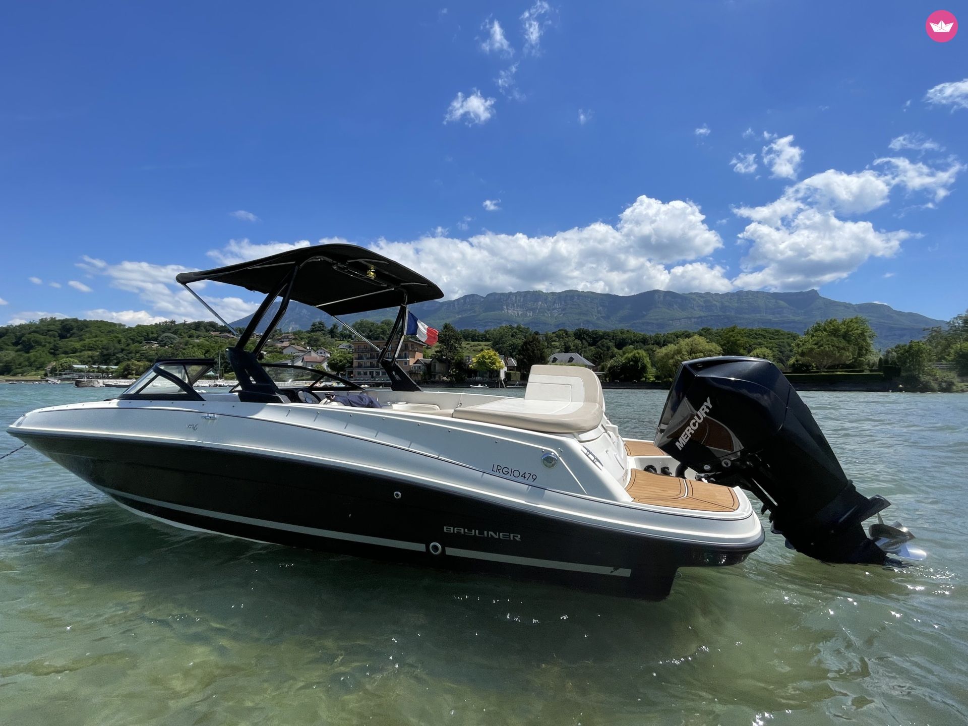 Bateau à moteur Bayliner Vr6 200cv