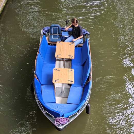 Motorboat Custom build Sloep boat plan