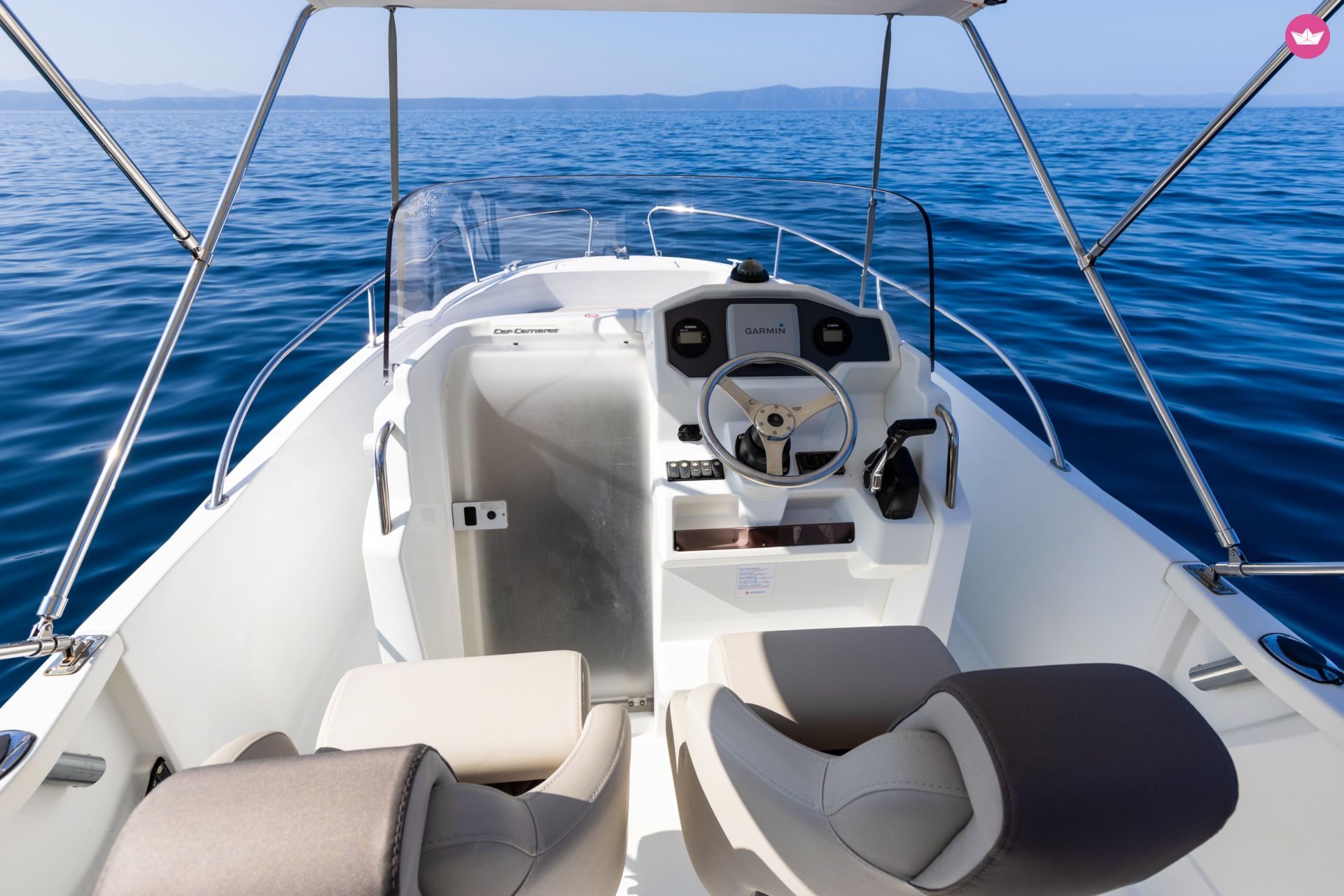Bateau à moteur Jeanneau Cap Camarat 6.5 Cc 150cv 5