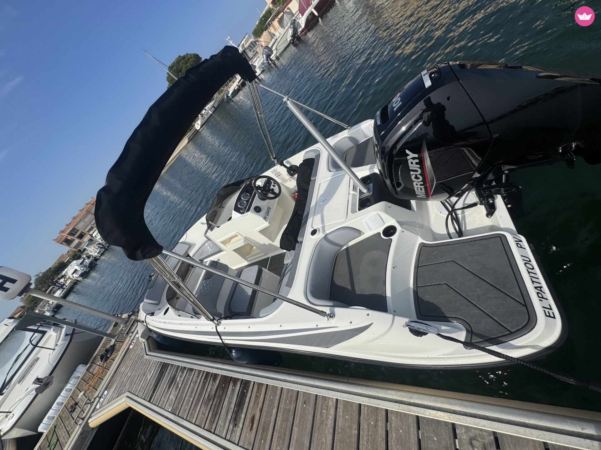 Bateau à moteur Bayliner M17 100cv