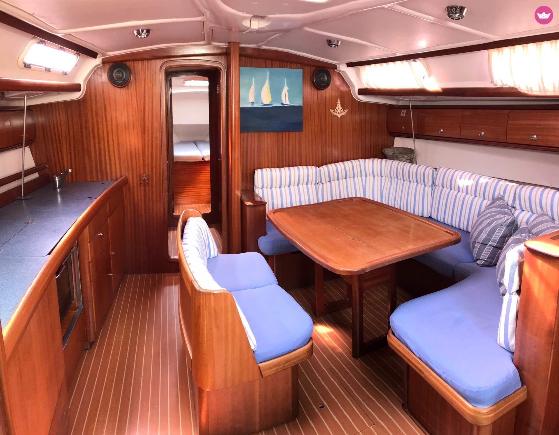 Charter sailboat in Kavala  