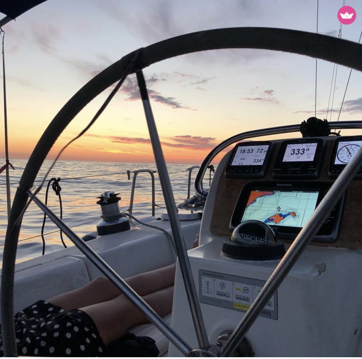 Charter sailboat in Barcelona  