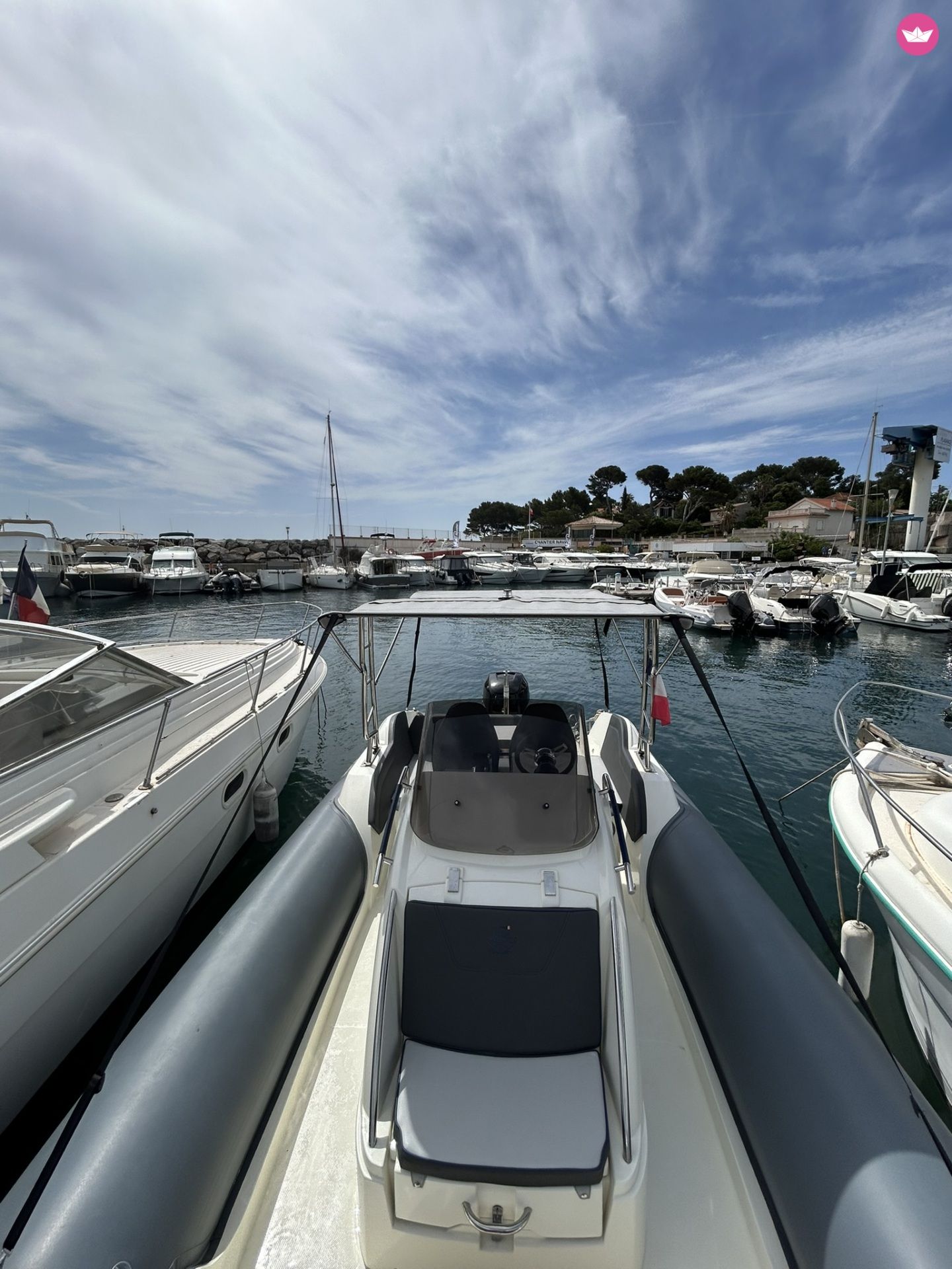 Semi-rigide GUARASCIO THOR 8 350cv 5
