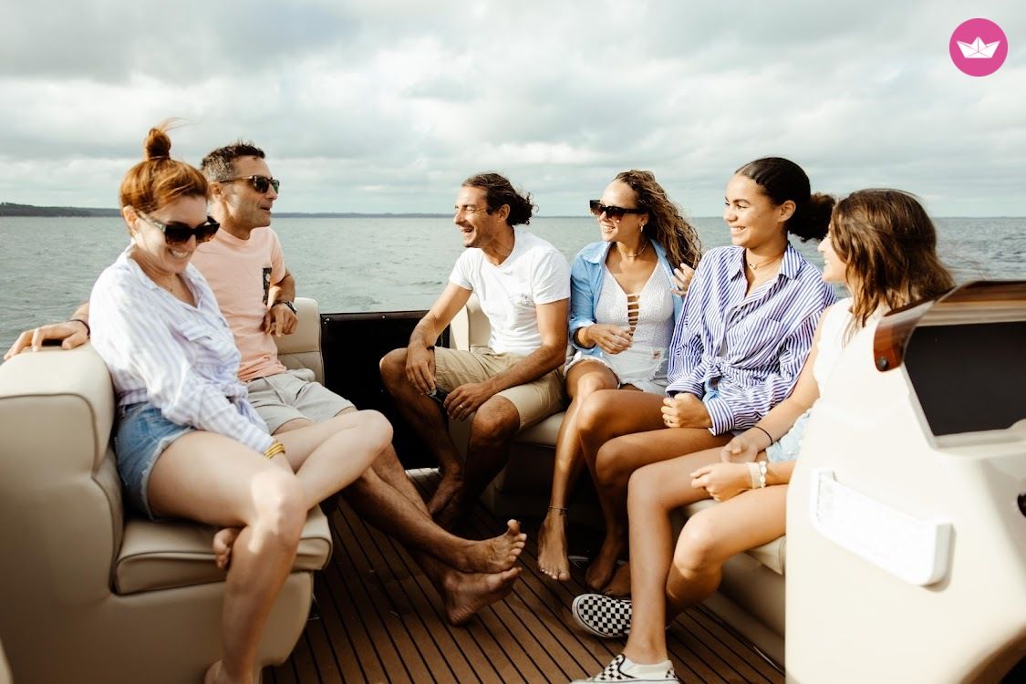 Bateau à moteur SmartLiner ponton 60cv