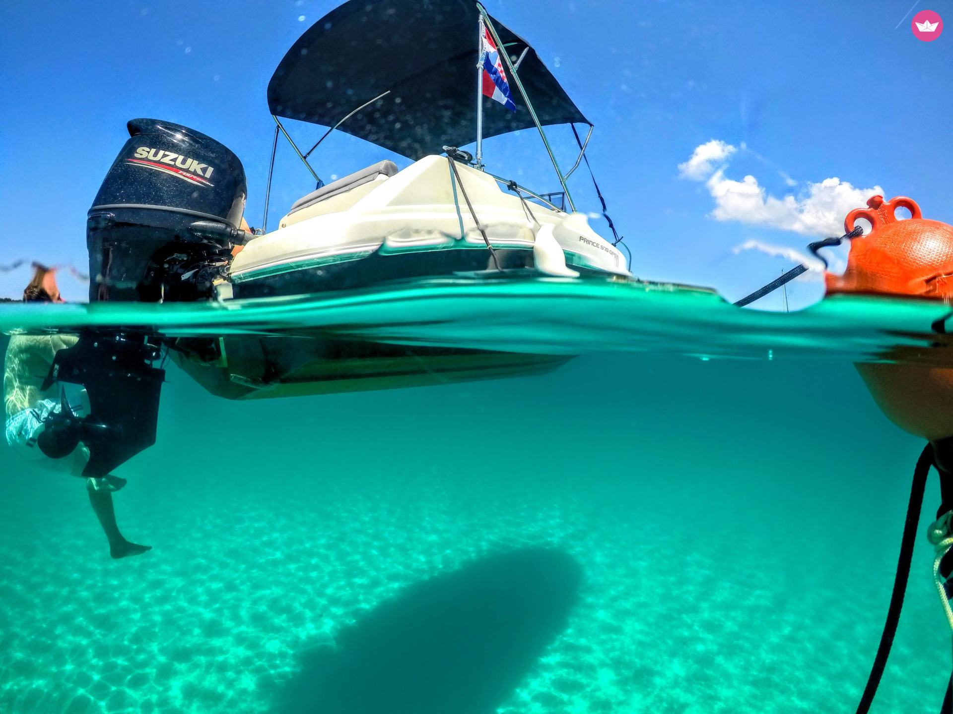 Łódź motorowa Prince 570 Open 140Ks Suzuki do wynajęcia