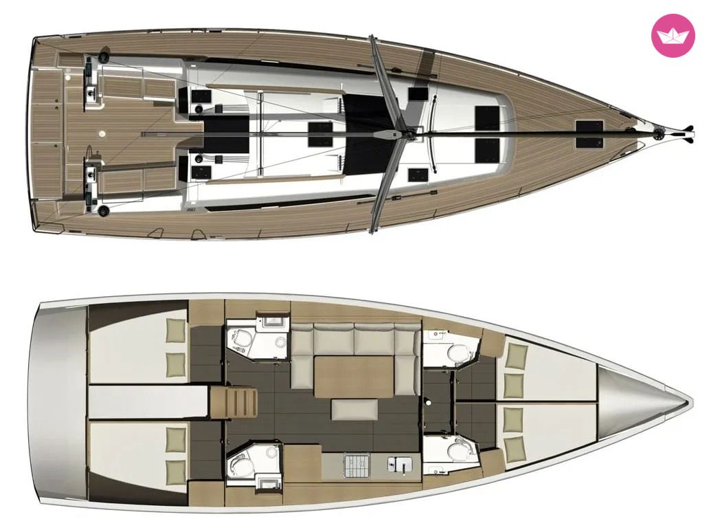 Mieten Dufour 460 Grand Large