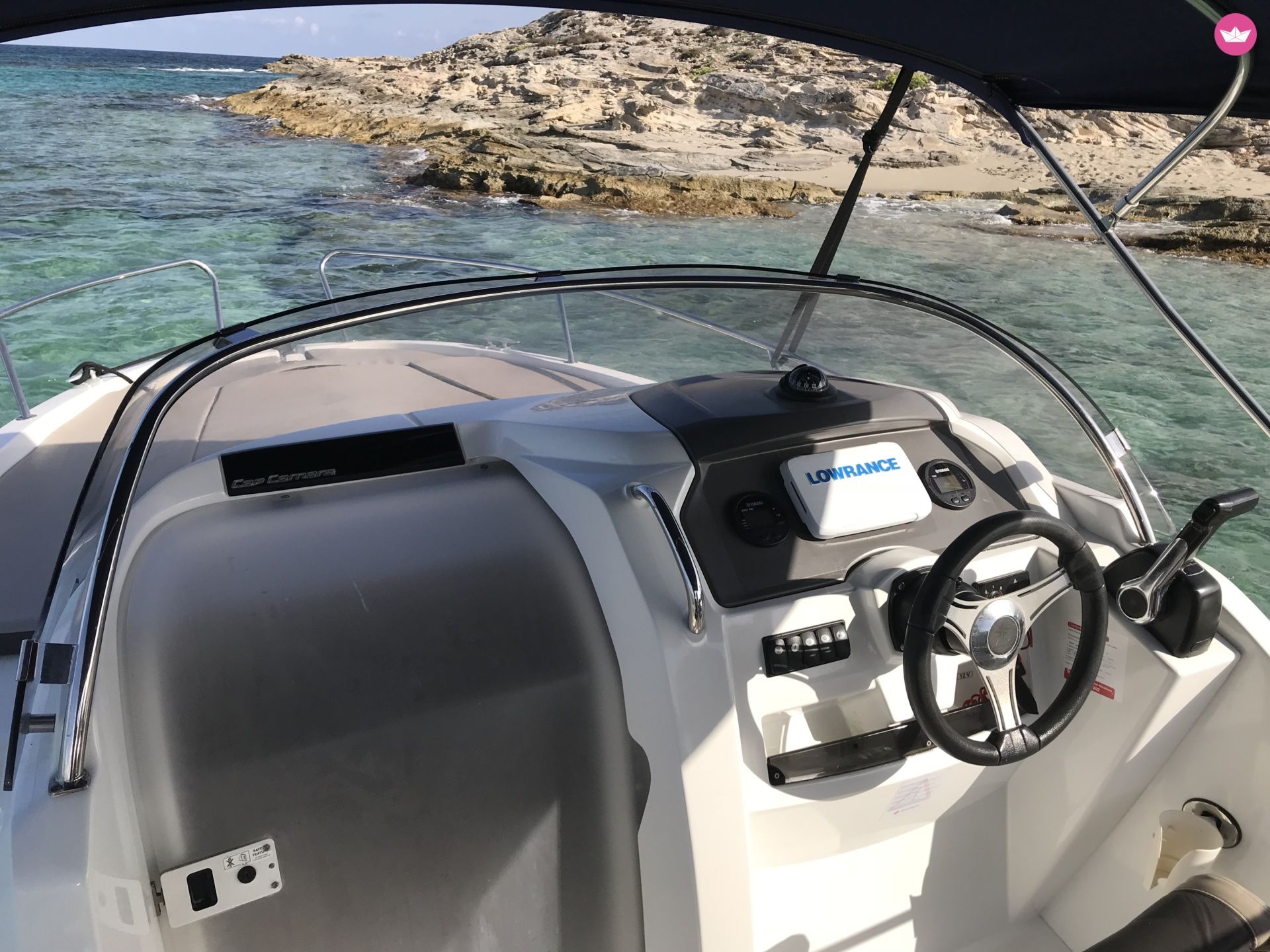 Jeanneau Cap Camarat in Ibiza  