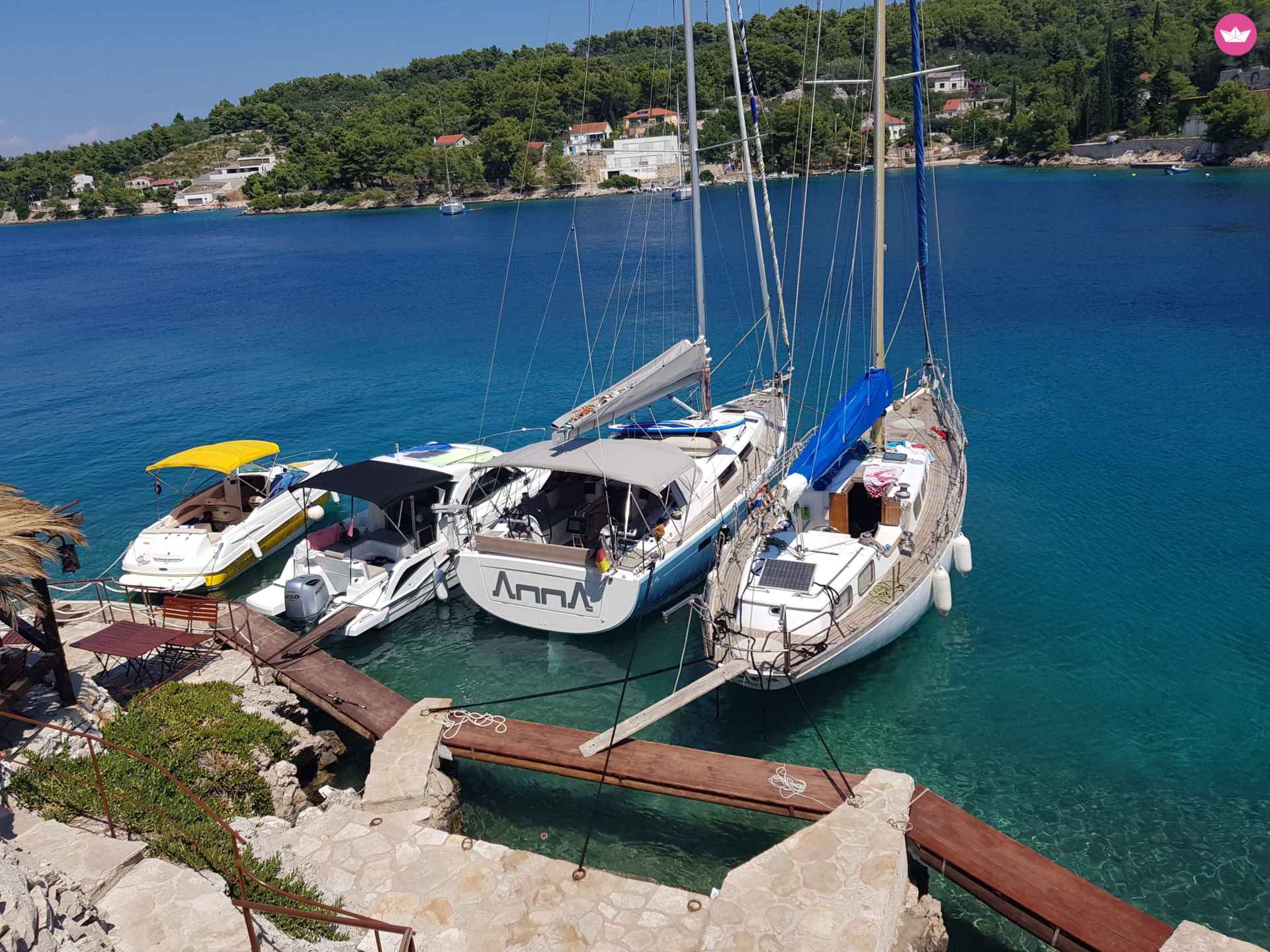 Charter sailboat in Split  