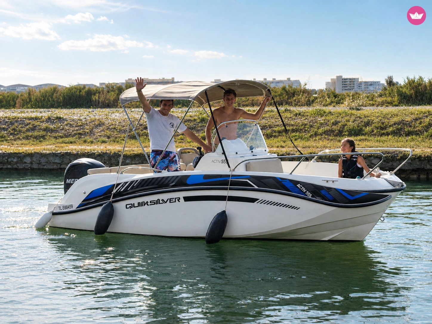 Bateau à moteur Quicksilver ⭐️⭐️⭐️OPEN ACTIV 555 115 CV !⭐⭐️⭐️ 115cv 8