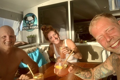 Ahoy sailors 40ft modern Catamaran amazing crew ,  GREAT RPICE