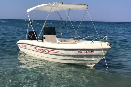 Rental Boat without license  Master 470 Corfu