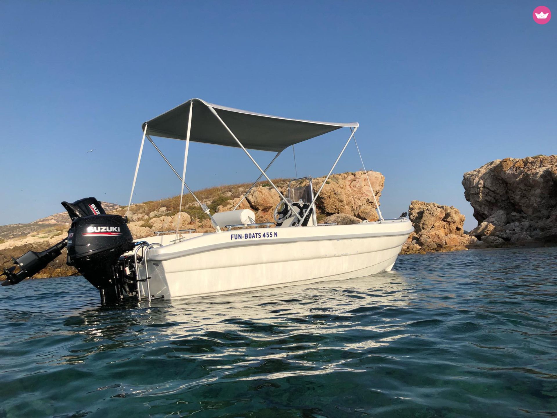 Assos Marine 455 N in Lagonisi for hire