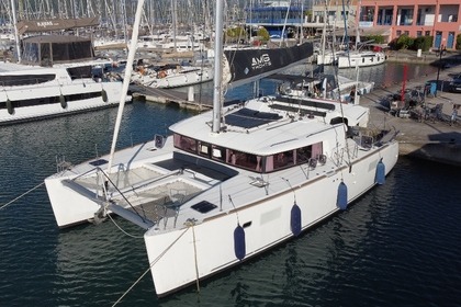 Verhuur Catamaran Lagoon Lagoon 450f Palairos