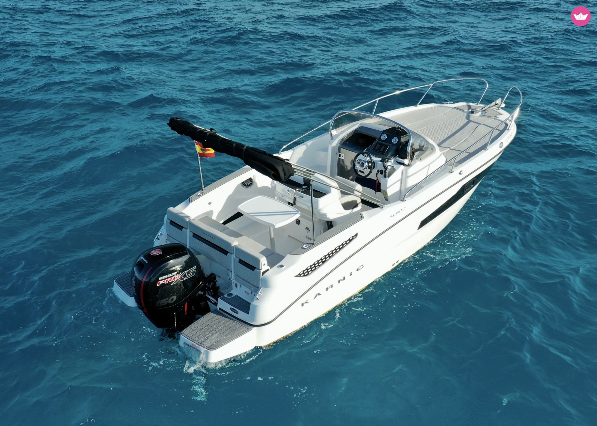 Bateau à moteur Karnic Sl 602 150cv 5