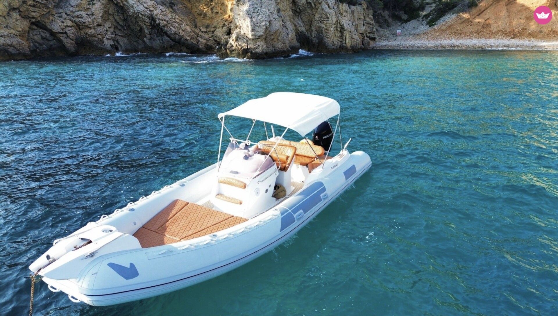 Semi-rigide Sacs Marine 780s 250cv 3