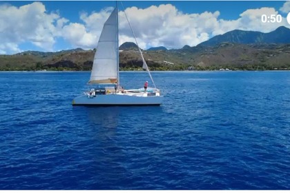 Czarter Katamaran Plan Eric Lerouge Snotra 40 pieds Open 97200