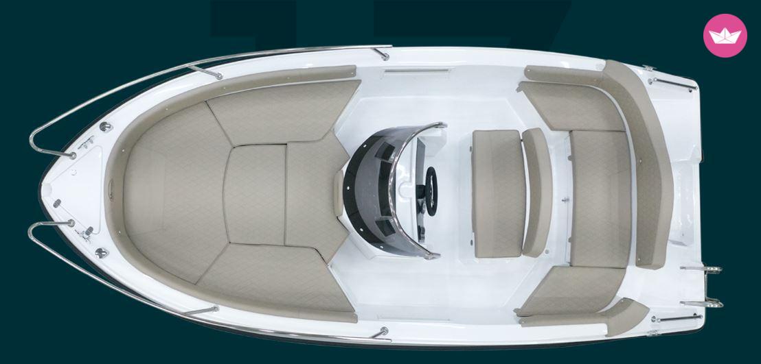 Bateau sans permis Marinello Fisherman 16 15cv 4