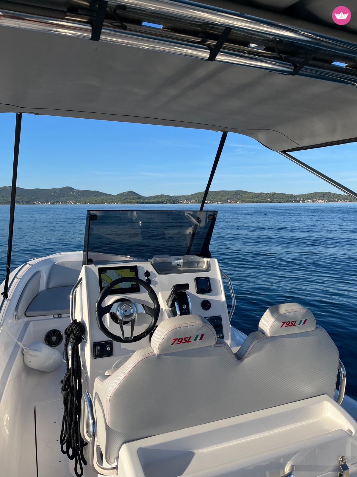 Semi-rigide Zar Formenti ZAR 79 Sport Luxury 300cv 4