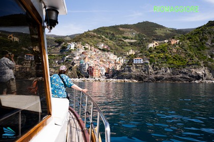 Cinque Terre en Bateau avec Déjeuner à Bord