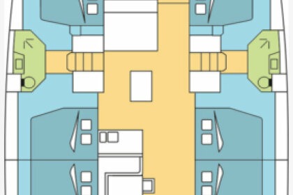 Rental Catamaran BALI - CATANA 5.4 Pozzuoli