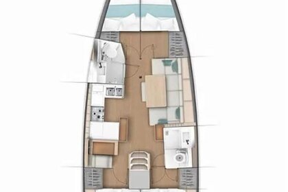 Hyra båt Segelbåt Jeanneau Sun Odyssey 440 - 4 cab. Kontokáli