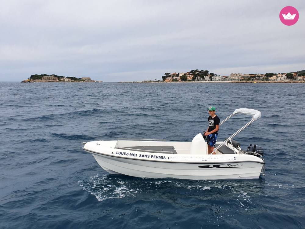 Bateau sans permis KAREL V160 6cv