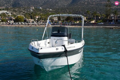Rental Boat without license  Poseidon Blu Water 170 Malia, Crete