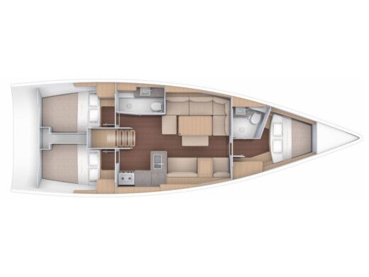 Sailboat Dufour Dufour 412 Gl Boat design plan