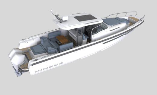 Motorboat Nimbus T11 Boat design plan