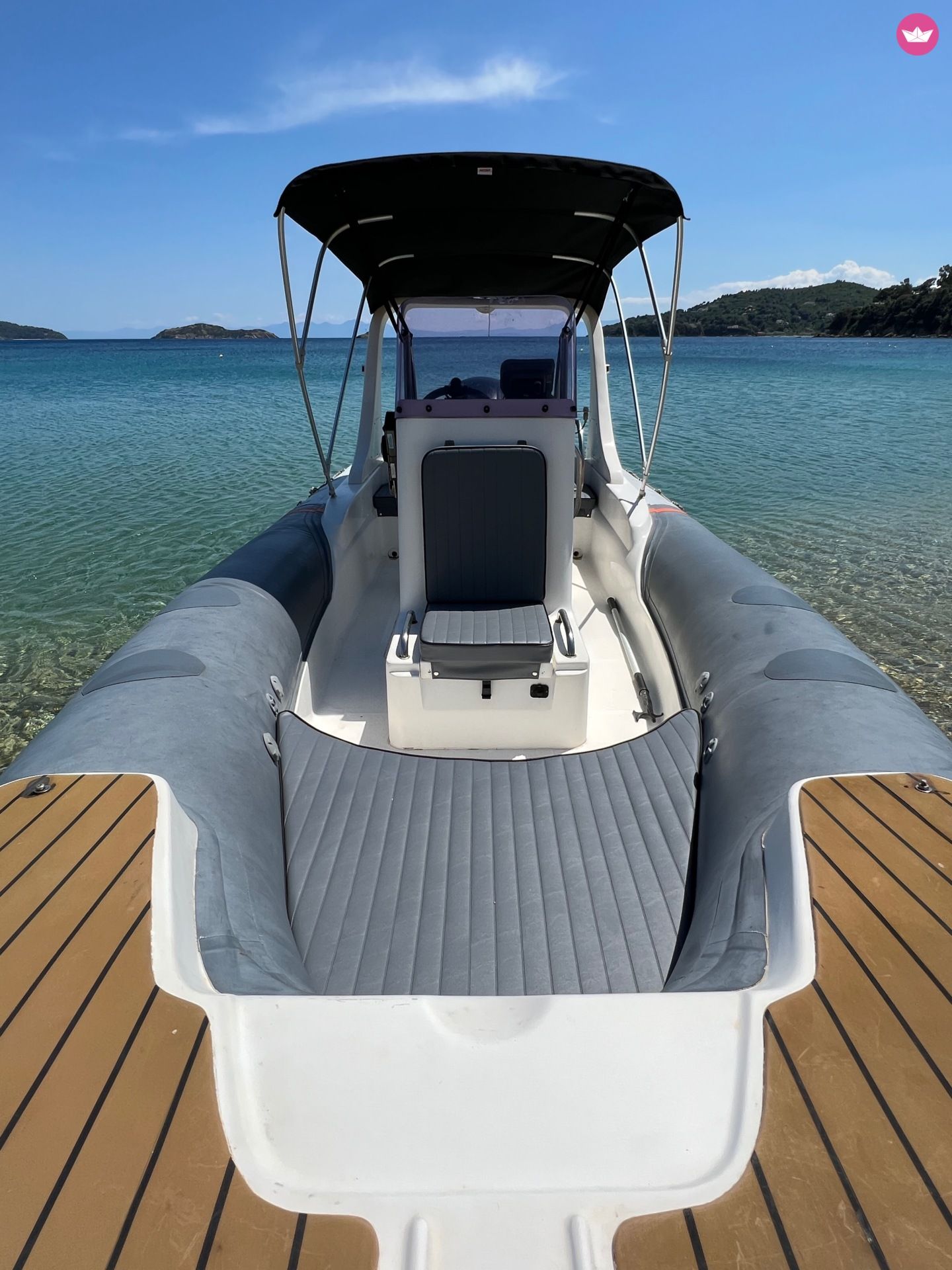Semi-rigide Nicolas 1 Piranha Rib 115Hp Mercury 2026 115cv 2