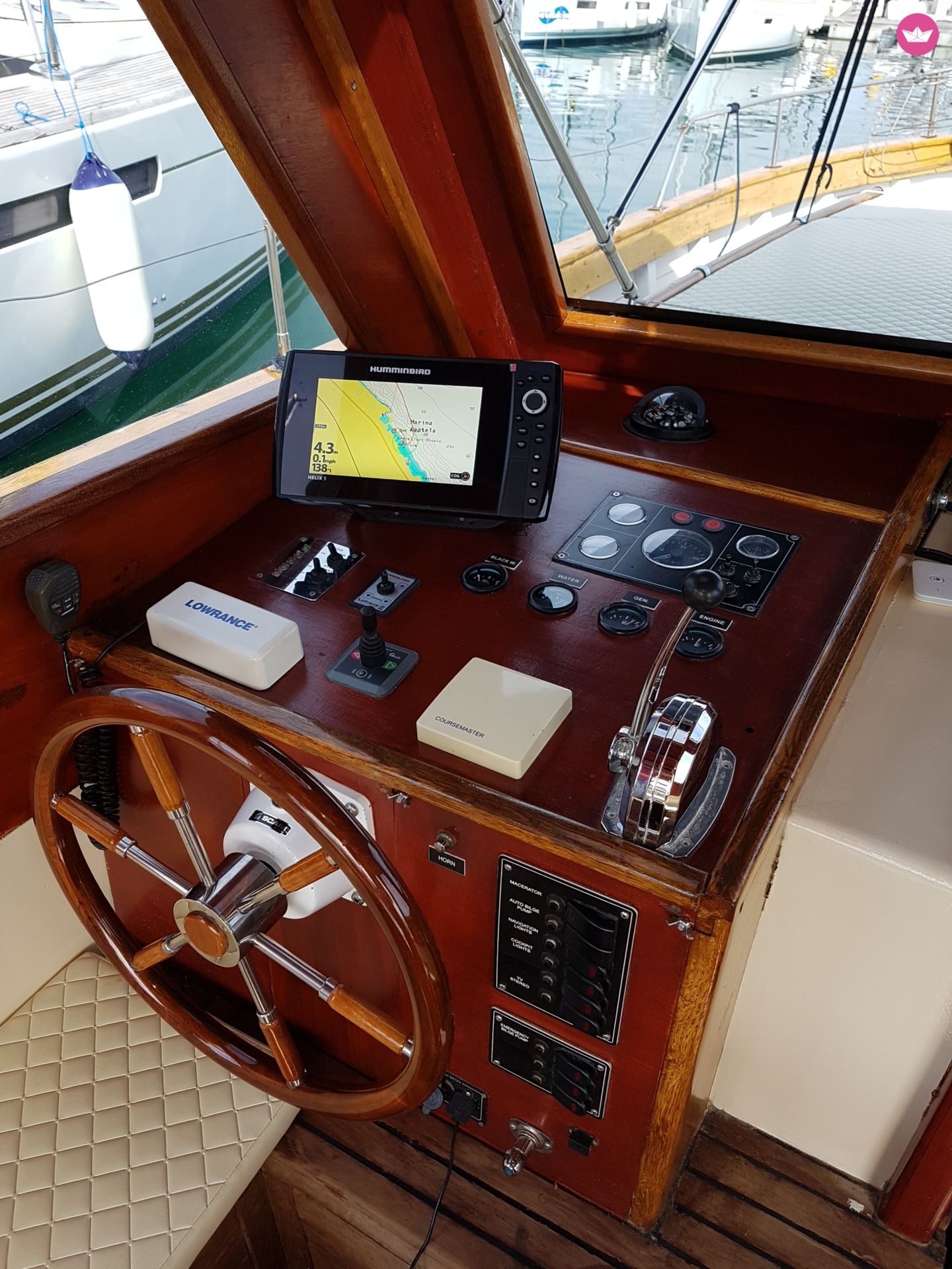 Charter motorboat in Split  