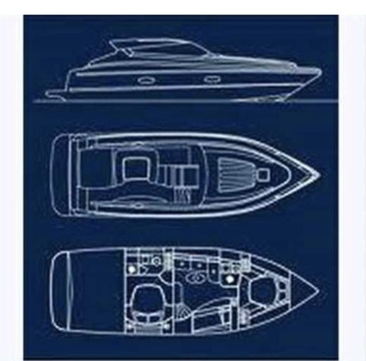Motorboat Bruno Abbate Primatist G 46 Boat design plan