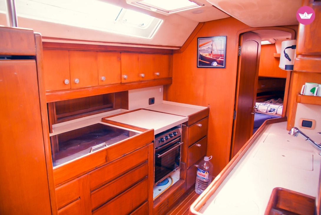 Charter sailboat in Ibiza  