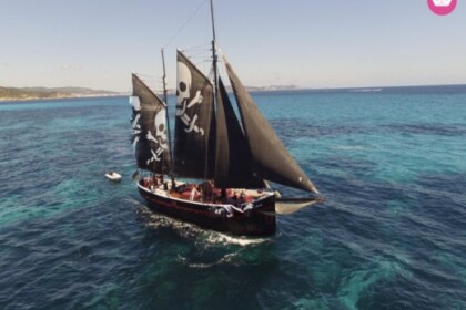 Rental Sailboat Fracht Piratenschiff Ibiza