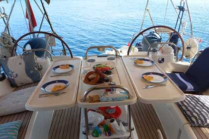 Daily or more rent experience with a professional skipper