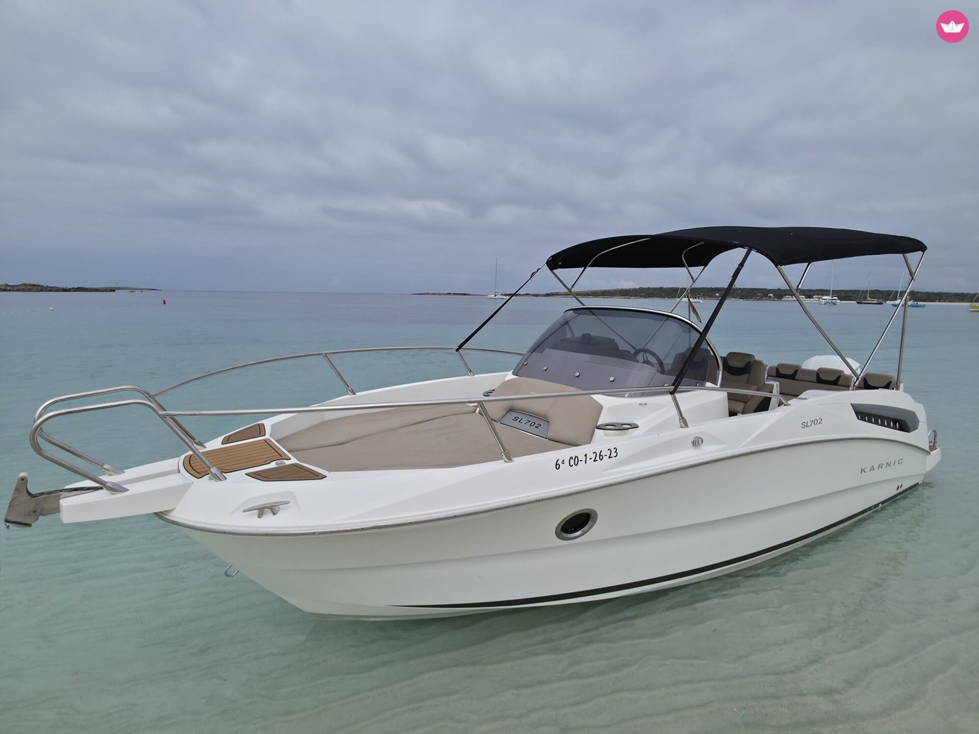 Bateau à moteur Karnic Sl702 250cv 4