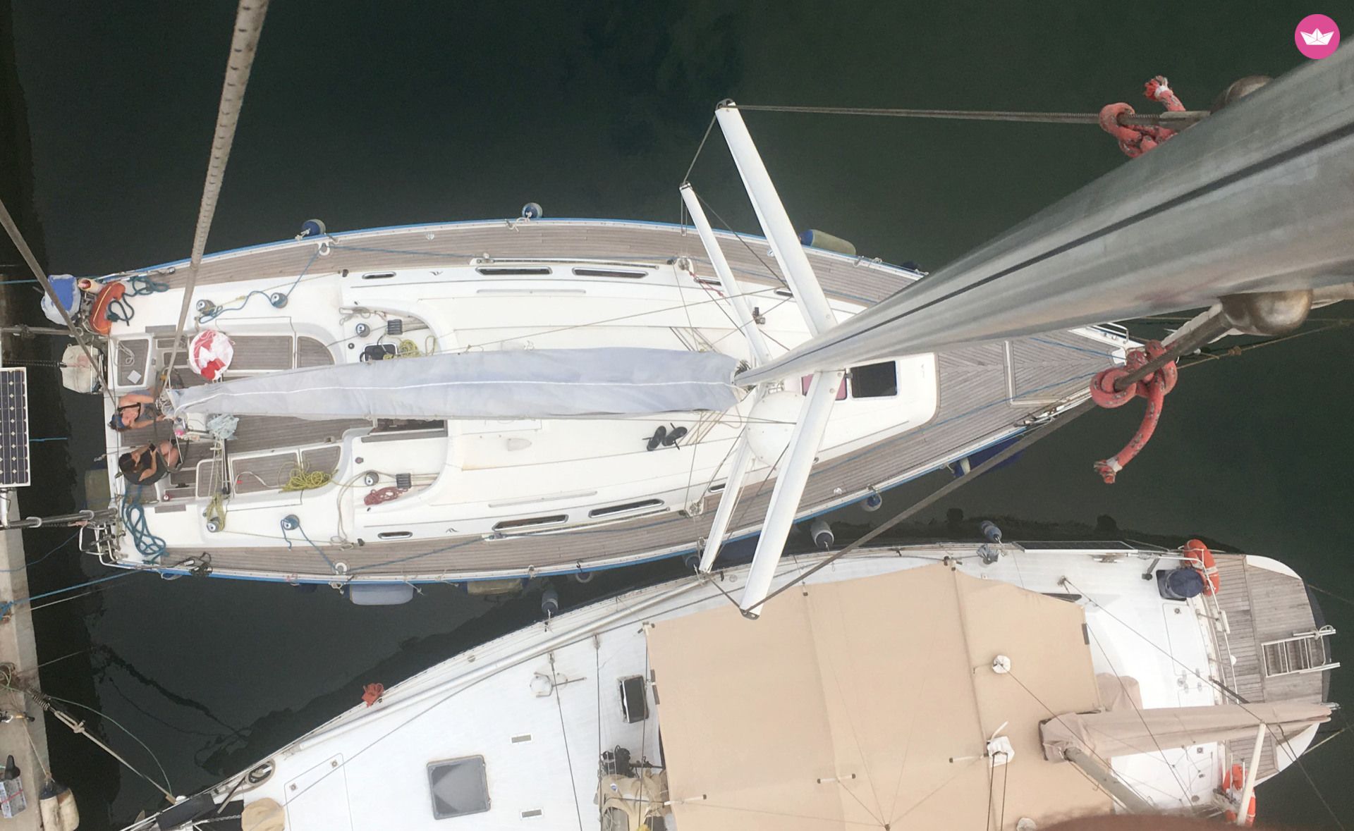 Charter sailboat in Barcelona  