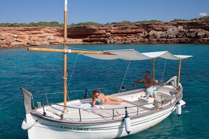 Verhuur Motorboot Menorquin 31 Formentera