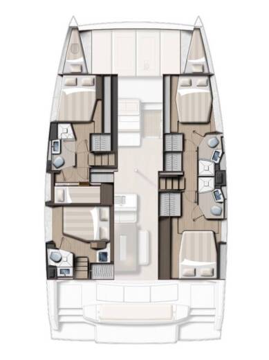 Catamaran Bali - Catana Bali 4.6 boat plan