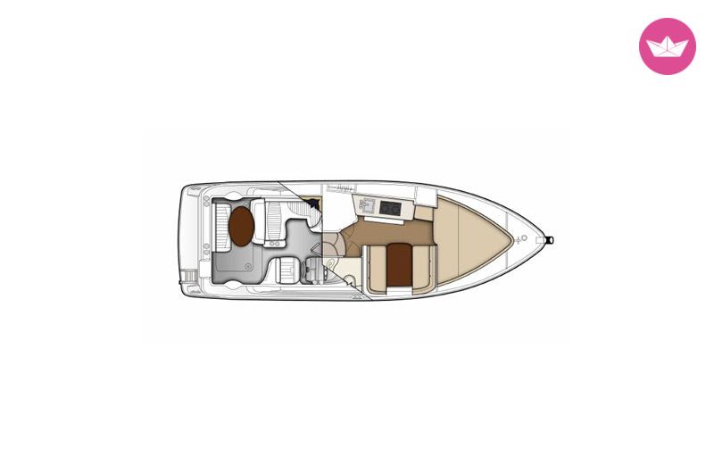 Alquiler Lancha Bayliner 285 Ciera Cruiser Split